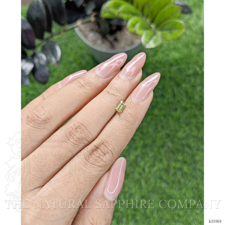 0.44 Ct. Chrysoberyl from Ceylon (Sri Lanka)