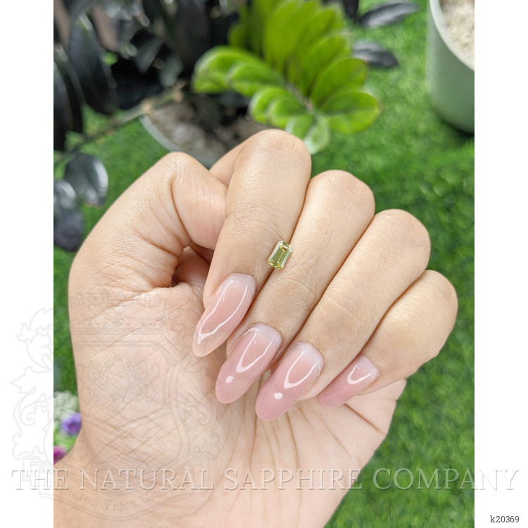 0.44 Ct. Chrysoberyl from Ceylon (Sri Lanka)