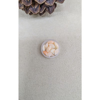 5.25 Ct. Cabochon Coral from Italy Life Style