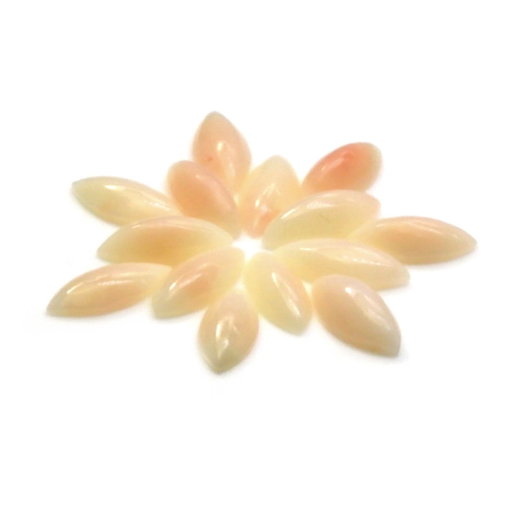 5.14 Ct. Cabochon Coral from Italy