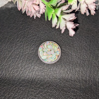 5.55 Ct. Cabochon White Opal from Australia Life Style
