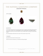0.92 Ct. Alexandrite from Brazil Appraisal