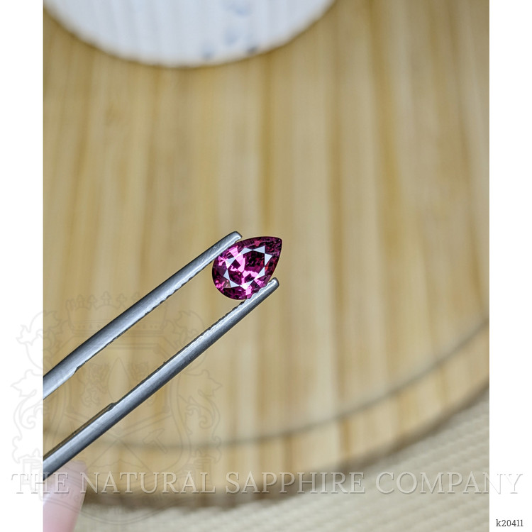 0.91 Ct. Rhodolite Garnet from Ceylon (Sri Lanka)
