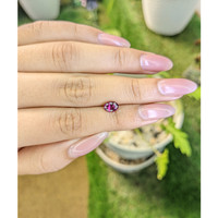 1.08 Ct. Rhodolite Garnet from Ceylon (Sri Lanka) Life Style