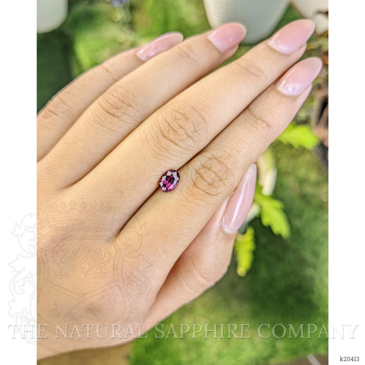 1.08 Ct. Rhodolite Garnet from Ceylon (Sri Lanka)