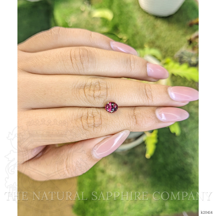 1.19 Ct. Rhodolite Garnet from Ceylon (Sri Lanka)