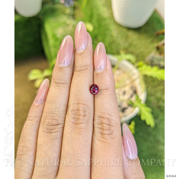 1.19 Ct. Rhodolite Garnet from Ceylon (Sri Lanka)