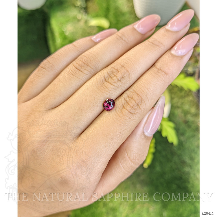 1.19 Ct. Rhodolite Garnet from Ceylon (Sri Lanka)
