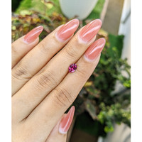 0.88 Ct. Rhodolite Garnet from Ceylon (Sri Lanka) Life Style