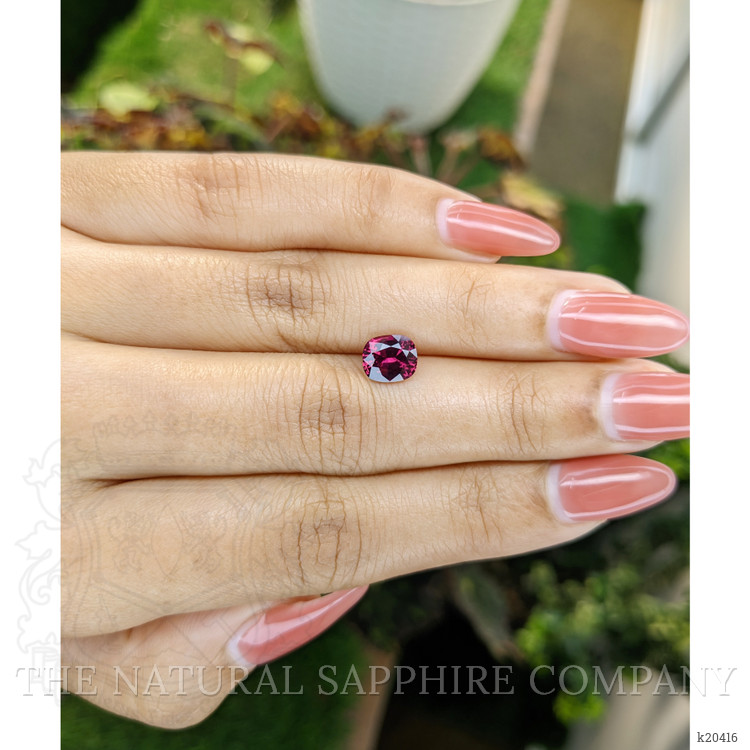 1.71 Ct. Rhodolite Garnet from Ceylon (Sri Lanka)