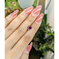 1.71 Ct. Rhodolite Garnet from Ceylon (Sri Lanka) Life Style