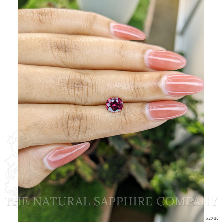 1.71 Ct. Rhodolite Garnet from Ceylon (Sri Lanka)