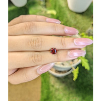1.29 Ct. Rhodolite Garnet from Ceylon (Sri Lanka) Life Style