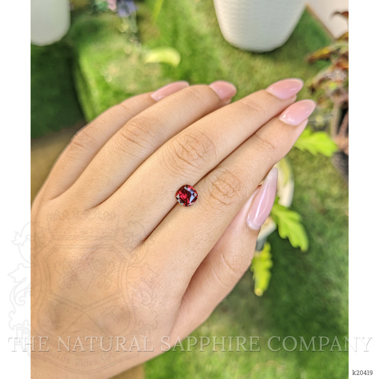 1.29 Ct. Rhodolite Garnet from Ceylon (Sri Lanka)