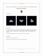 1.50 Ct. Crystal/Jelly Opal from Australia Appraisal