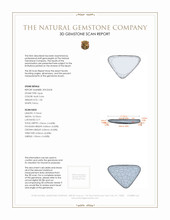 1.50 Ct. Crystal/Jelly Opal from Australia 3 D Scan Report