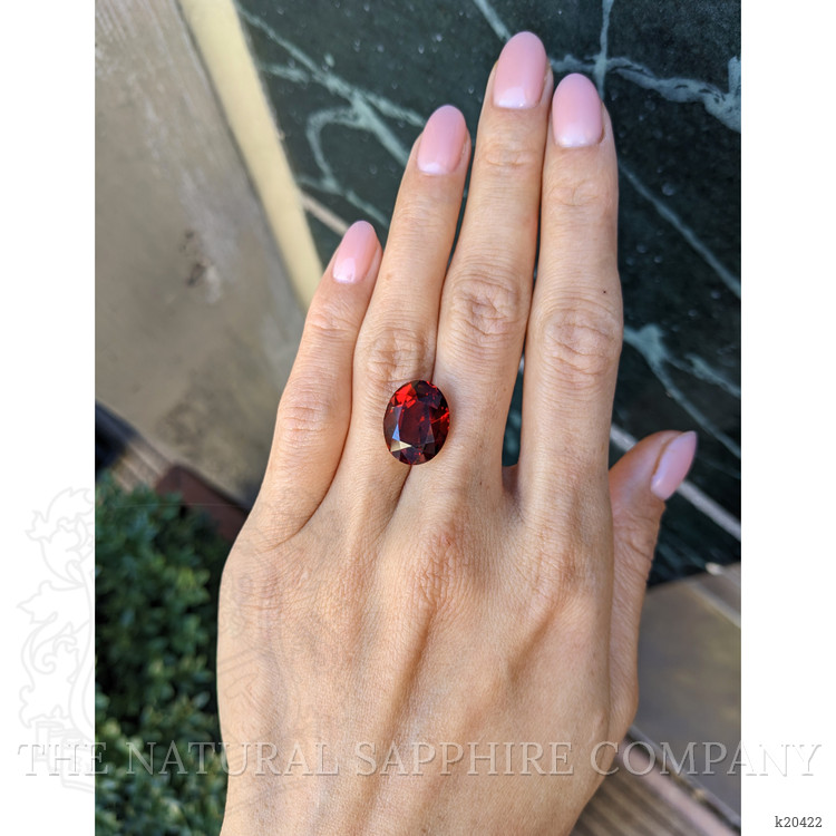 13.30 Ct. Garnet from Ceylon (Sri Lanka)