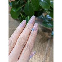 0.61 Ct. Aquamarine from Brazil Life Style