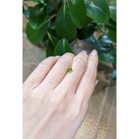 0.83 Ct. Peridot from Pakistan Life Style