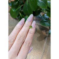 0.86 Ct. Peridot from Pakistan Life Style