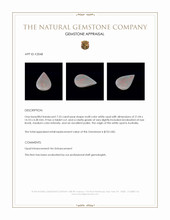 7.53 Ct. Multi Color White Opal from Australia Appraisal