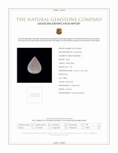 7.53 Ct. White Opal from Australia Scan Report