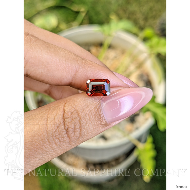 2.80 Ct. Garnet from Ceylon (Sri Lanka)
