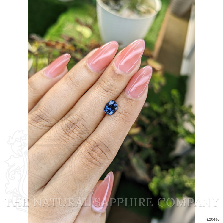1.30 Ct. Cobalt Spinel from Ceylon (Sri Lanka)