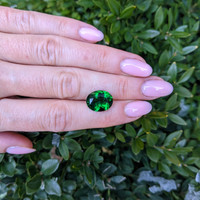 5.90 Ct. Chrome Tourmaline from Tanzania Life Style