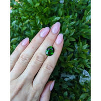 5.90 Ct. Chrome Tourmaline from Tanzania Life Style