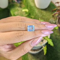 4.67 Ct. Topaz from Ceylon (Sri Lanka) Life Style