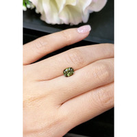 1.23 Ct. Demantoid Garnet from Madagascar Life Style