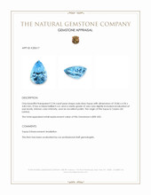 2.24 Ct. Topaz from Ceylon (Sri Lanka) Appraisal