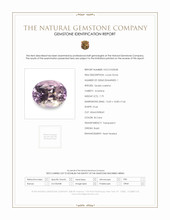 7.79 Ct. Bi Color Ametrine from Brazil Scan Report
