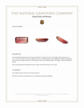 0.44 Ct. Tourmaline from Africa Appraisal