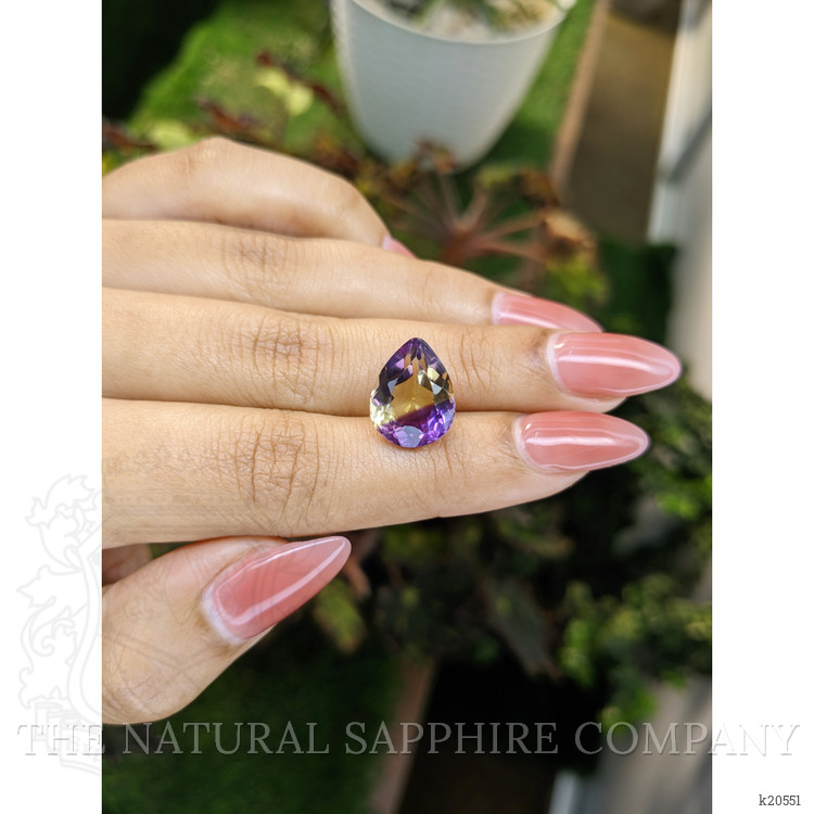 6.92 Ct. Ametrine from Ceylon (Sri Lanka)