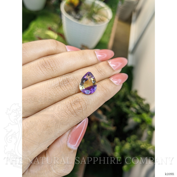 6.92 Ct. Ametrine from Ceylon (Sri Lanka)