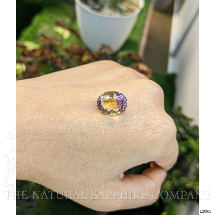 7.90 Ct. Ametrine from Ceylon (Sri Lanka)