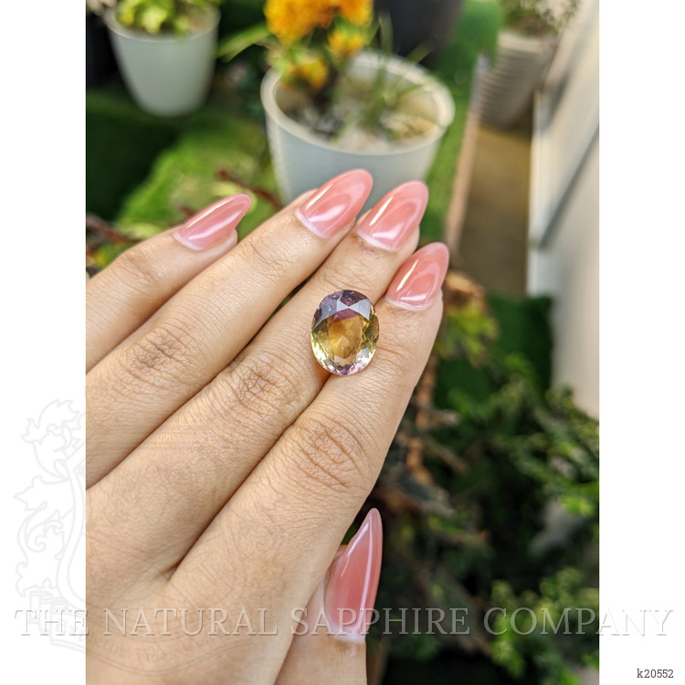 7.90 Ct. Ametrine from Ceylon (Sri Lanka)