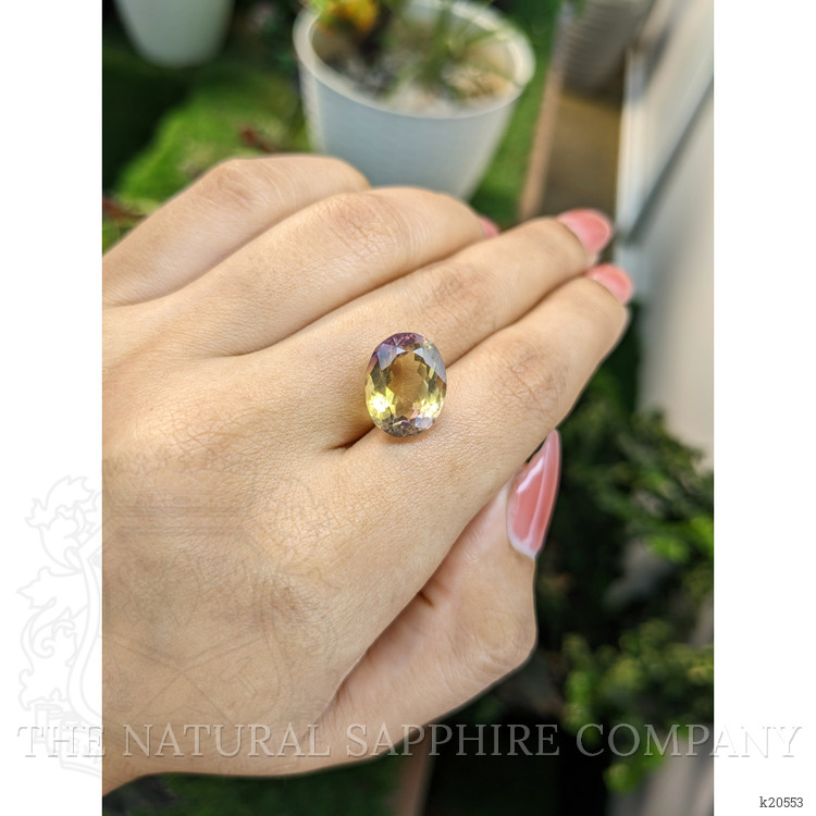 8.01 Ct. Ametrine from Ceylon (Sri Lanka)