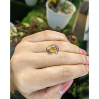 8.01 Ct. Ametrine from Ceylon (Sri Lanka) Life Style