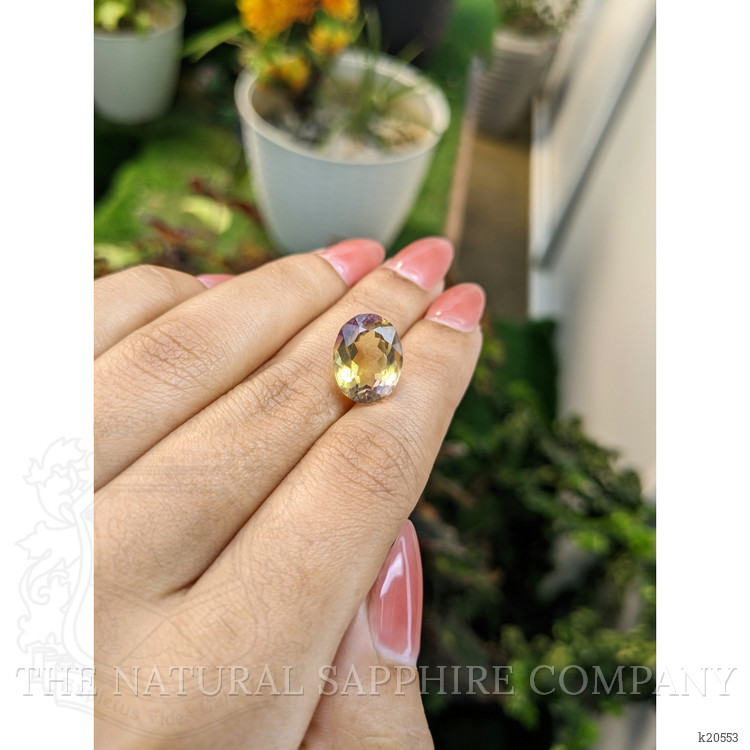 8.01 Ct. Ametrine from Ceylon (Sri Lanka)