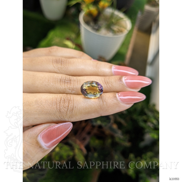 8.01 Ct. Ametrine from Ceylon (Sri Lanka)