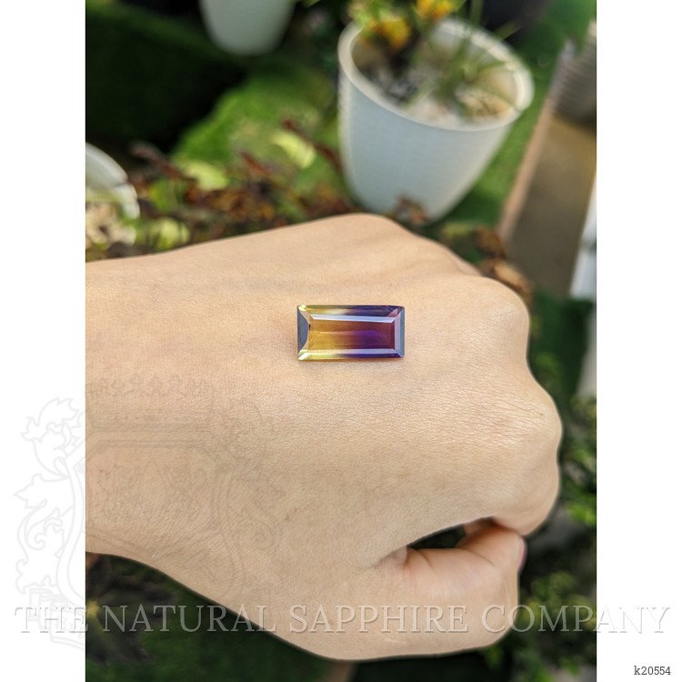 6.51 Ct. Ametrine from Ceylon (Sri Lanka)