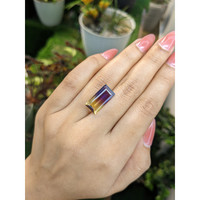 6.51 Ct. Ametrine from Ceylon (Sri Lanka) Life Style