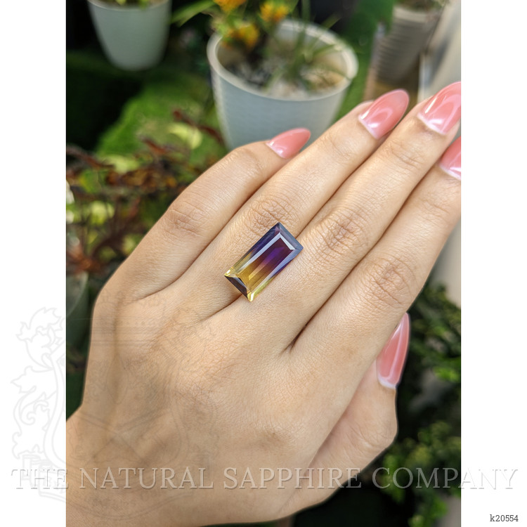 6.51 Ct. Ametrine from Ceylon (Sri Lanka)