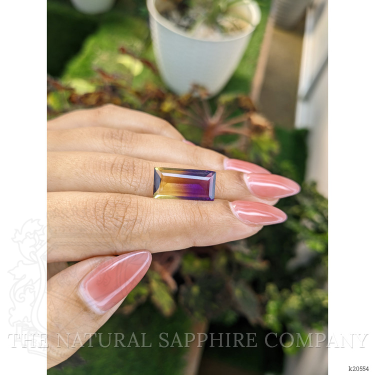 6.51 Ct. Ametrine from Ceylon (Sri Lanka)