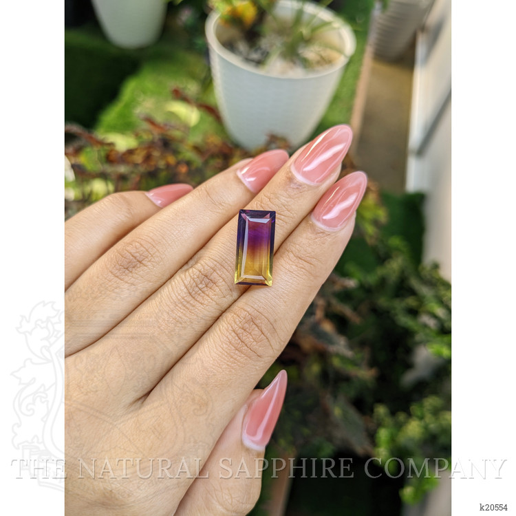 6.51 Ct. Ametrine from Ceylon (Sri Lanka)