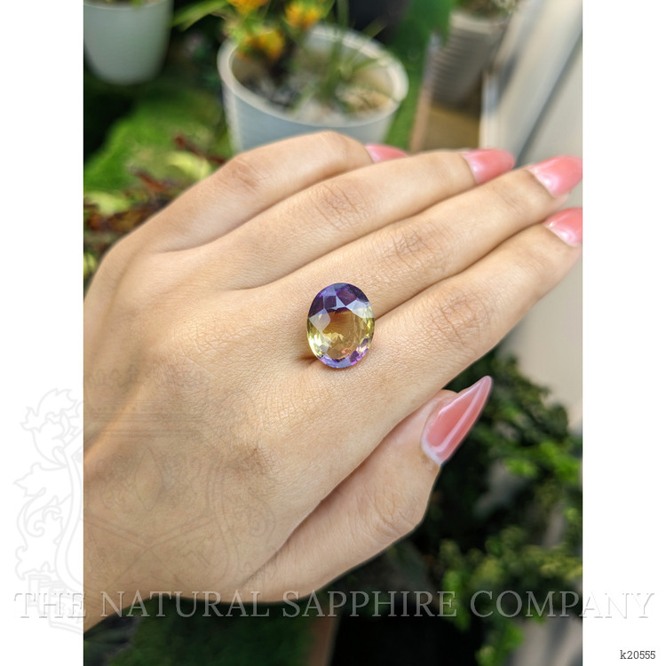 8.47 Ct. Ametrine from Ceylon (Sri Lanka)