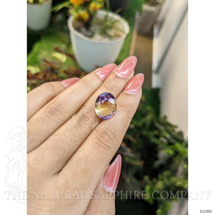 8.47 Ct. Ametrine from Ceylon (Sri Lanka)